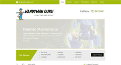 Desktop Screenshot of handymanguru.com