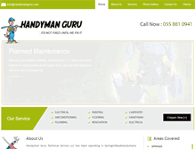 Tablet Screenshot of handymanguru.com